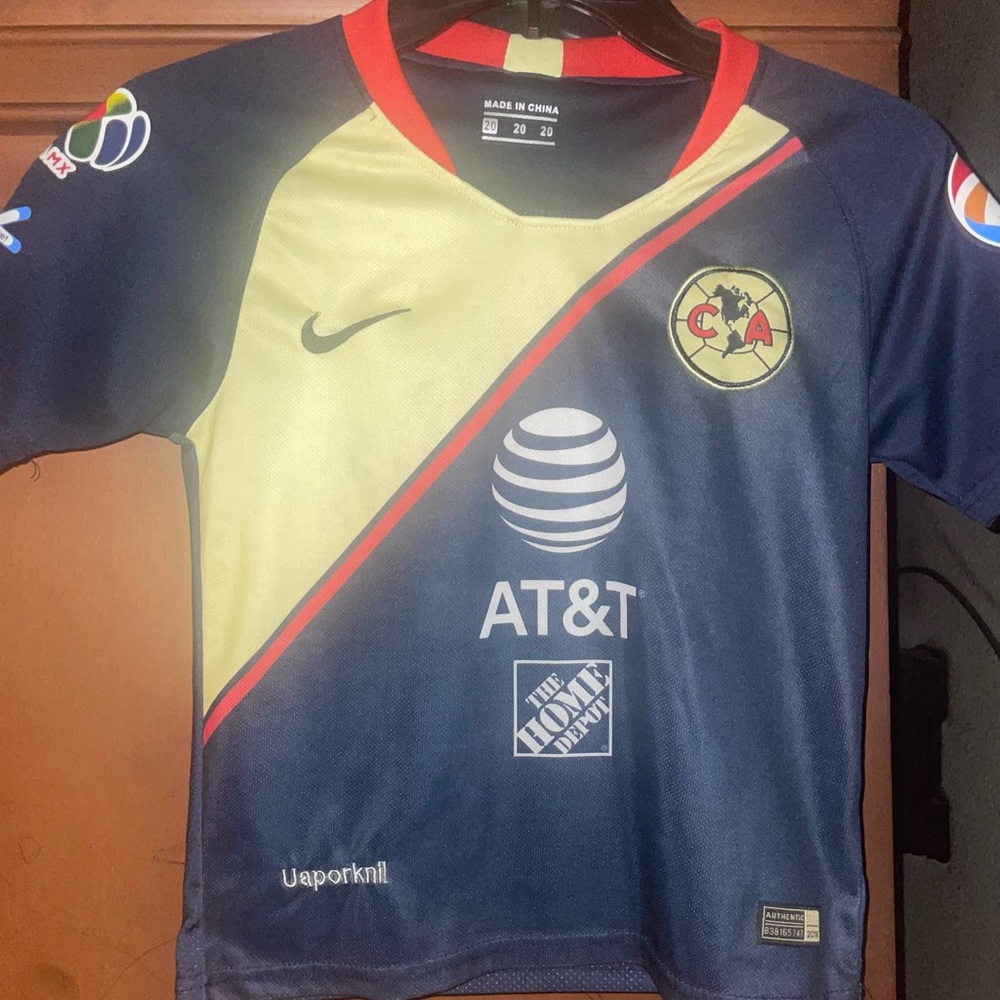 Club America Soccer Kids Jersey Nike